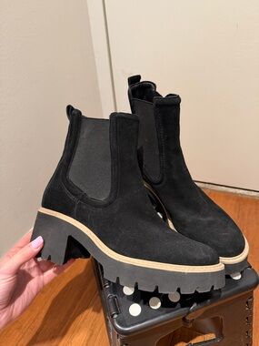 Dolce Vita Black Suede Bootie